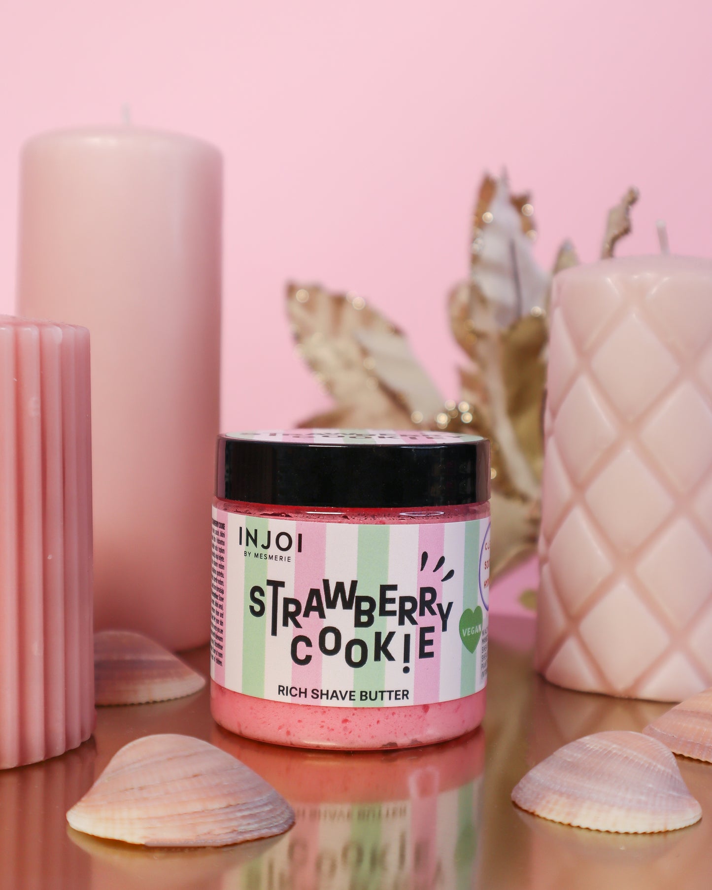 🍓 INJOI Strawberry Cookie Rich Shave Butter