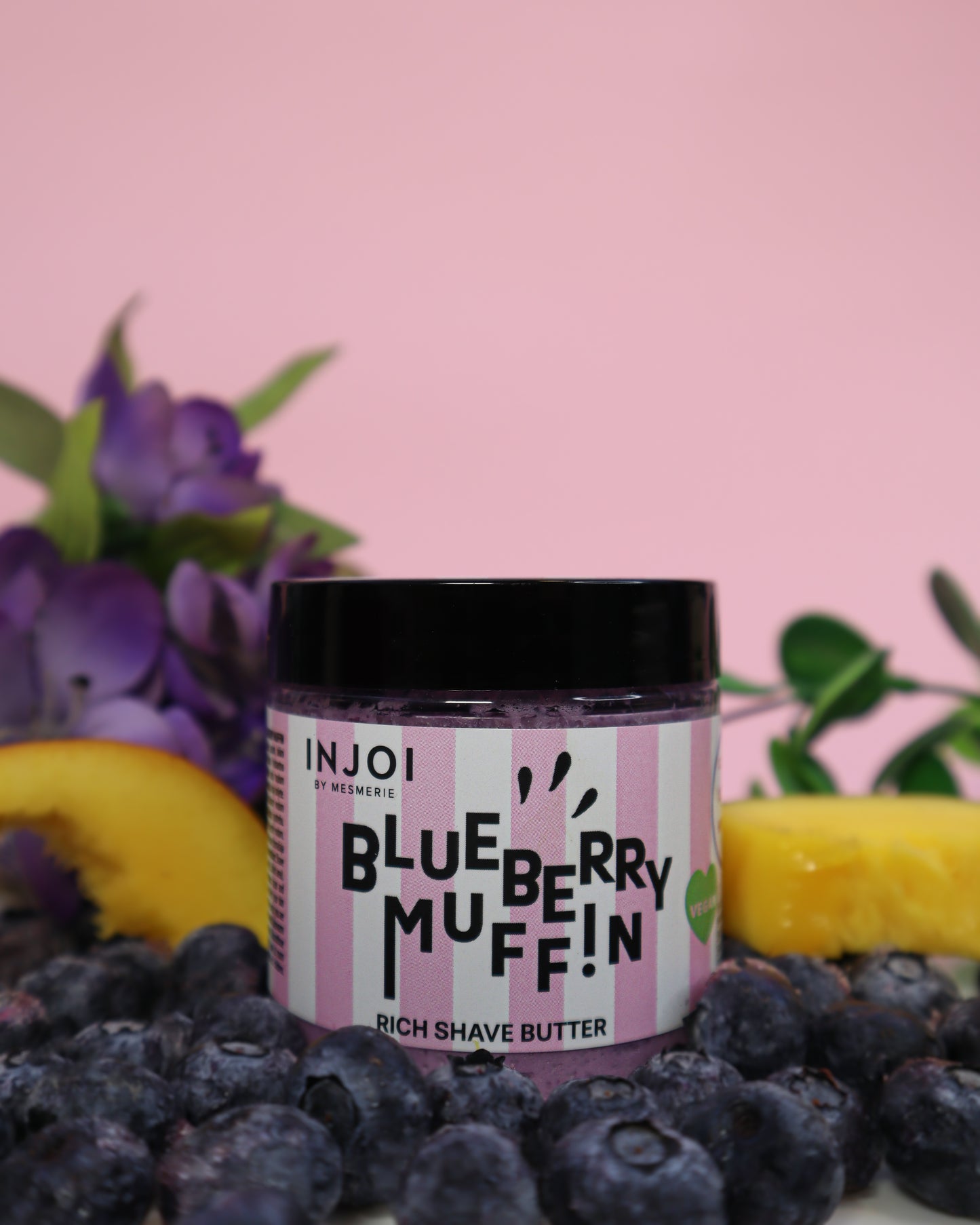🧁 INJOI Blueberry Muffin – Rich Shave Butter