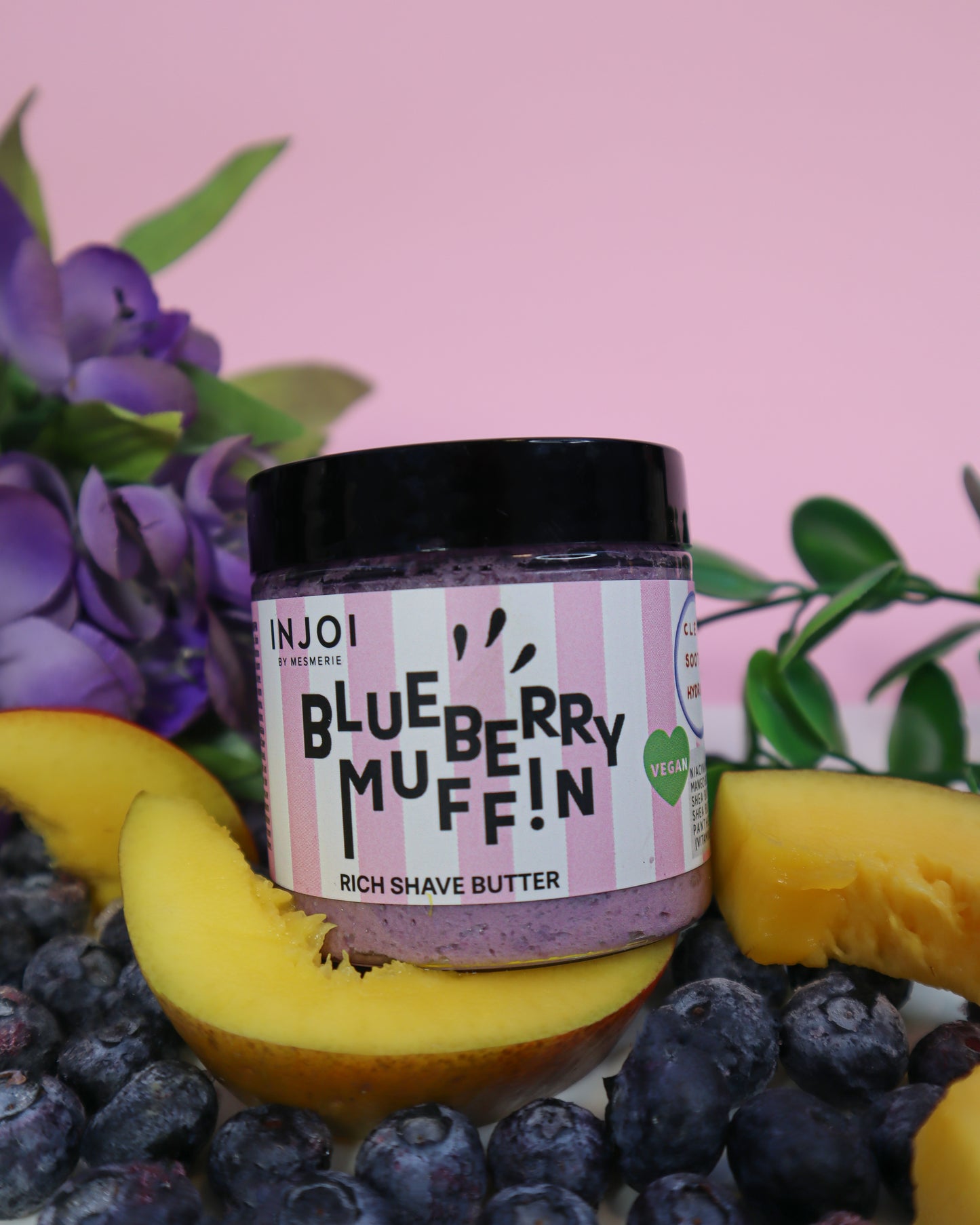 🧁 INJOI Blueberry Muffin – Rich Shave Butter
