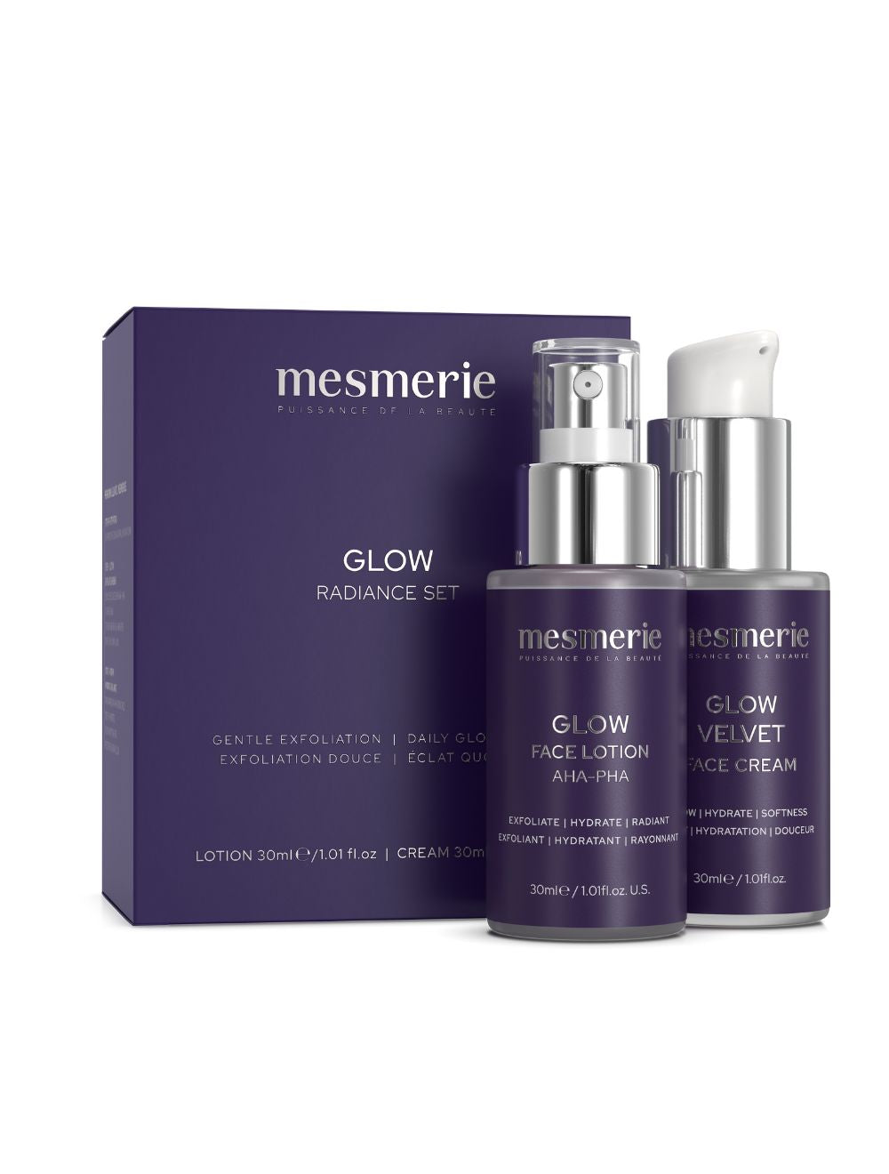 Glow Radiance set - trenutni prirodni sjaj u 2 koraka