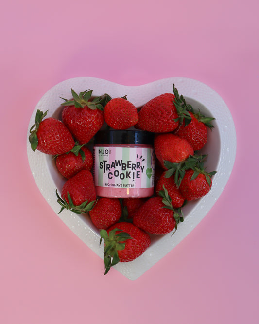 🍓 INJOI Strawberry Cookie Rich Shave Butter