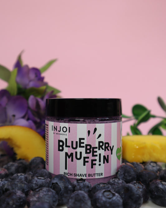 🧁 INJOI Blueberry Muffin – Rich Shave Butter