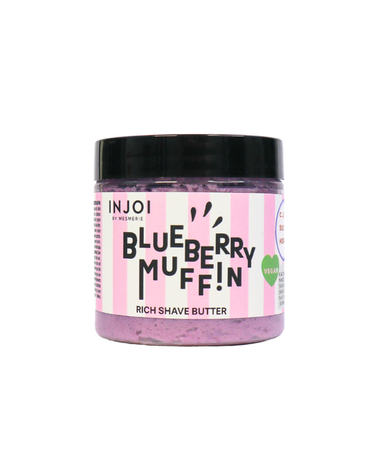 🧁 INJOI Blueberry Muffin – Rich Shave Butter