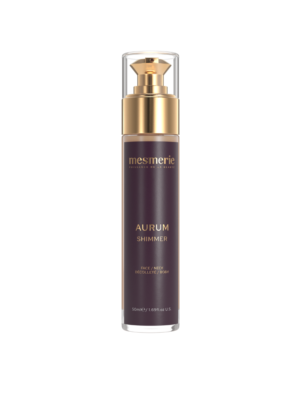 Aurum Shimmer – Zlatni serum za tijelo i lice sa sjajem
