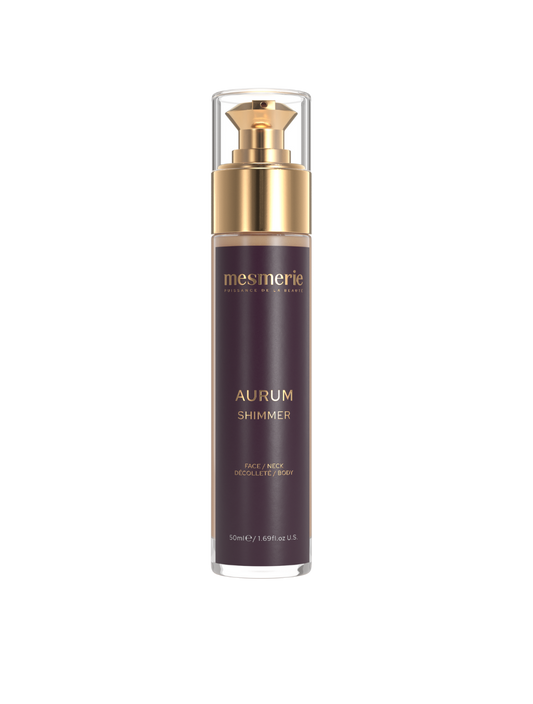 Aurum Shimmer – Zlatni serum za tijelo i lice sa sjajem